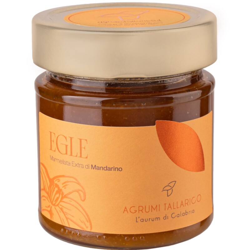 marmellata di mandarino artigianale Agrumi Tallarico vaso 270 g